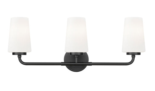 Vanity Z-Lite 7005-3V-MB Matte Black Montford 3 Light Vanity Z-Lite