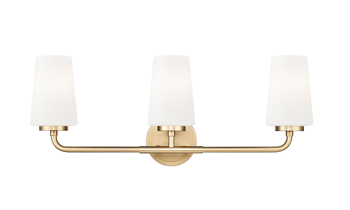 Vanity Z-Lite 7005-3V-MGLD Modern Gold Montford 3 Light Vanity Z-Lite