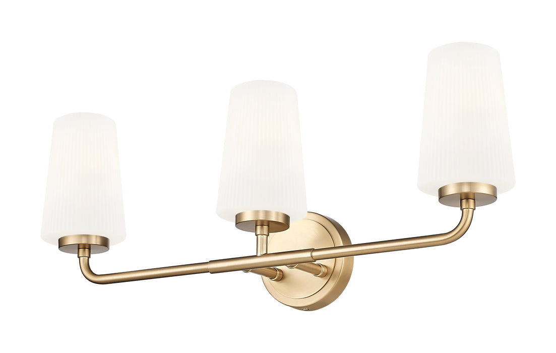 Vanity Z-Lite 7005-3V-MGLD Modern Gold Montford 3 Light Vanity Z-Lite