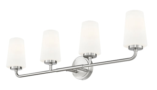 Vanity Z-Lite 7005-4V-BN Brushed Nickel Montford 4 Light Vanity Z-Lite
