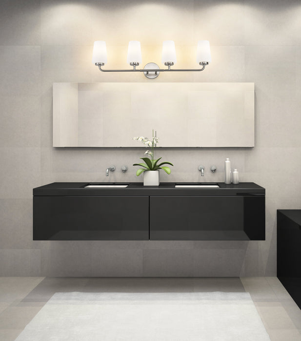 Vanity Z-Lite 7005-4V-BN Brushed Nickel Montford 4 Light Vanity Z-Lite