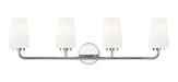 Vanity Z-Lite 7005-4V-CH Chrome Montford 4 Light Vanity Z-Lite