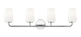 Vanity Z-Lite 7005-4V-CH Chrome Montford 4 Light Vanity Z-Lite