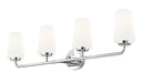 Vanity Z-Lite 7005-4V-CH Chrome Montford 4 Light Vanity Z-Lite