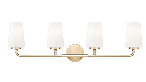 Vanity Z-Lite 7005-4V-MGLD Modern Gold Montford 4 Light Vanity Z-Lite