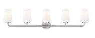 Vanity Z-Lite 7005-5V-BN Brushed Nickel Montford 5 Light Vanity Z-Lite