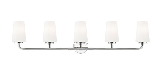 Vanity Z-Lite 7005-5V-CH Chrome Montford 5 Light Vanity Z-Lite