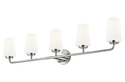 Vanity Z-Lite 7005-5V-CH Chrome Montford 5 Light Vanity Z-Lite