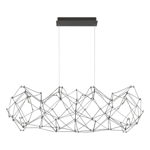 Eurofase 38037-026 Leonardelli 49" Chrome Black LED Chandelier
