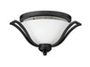 Flush Mount Z-Lite 703F3-MB Matte Black Lagoon 3 Light Flush Mount Z-Lite