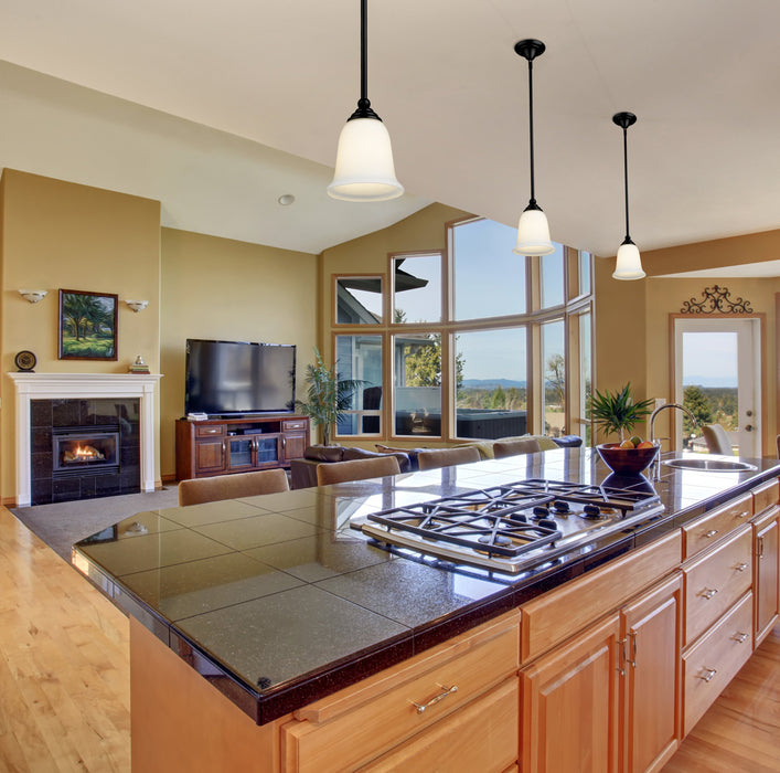 Pendant Z-Lite 703MP-MB Matte Black Lagoon 1 Light Pendant Z-Lite