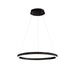 Eurofase 31471-027 Spunto 28" Matte Black LED Chandelier