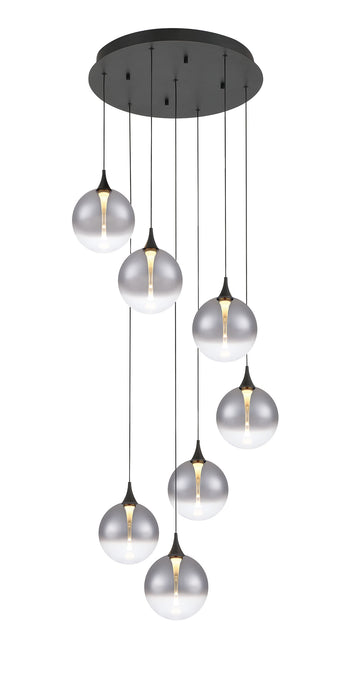 Eurofase 48929-028 Iissa 21" Matte Black LED Chandelier