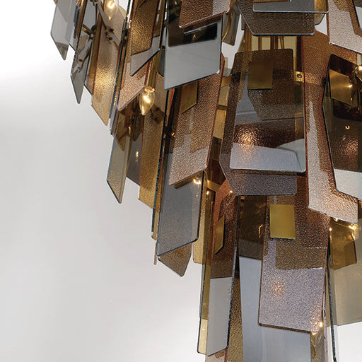 Eurofase 43873-012 Cocolina 71" Brushed Brass Chandelier