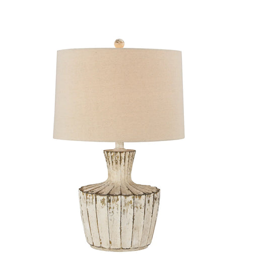 Table Lamp Forty West Designs 710161  Jada Distressed Wood Look Table Lamp Forty West Designs