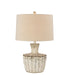 Table Lamp Forty West Designs 710161  Jada Distressed Wood Look Table Lamp Forty West Designs