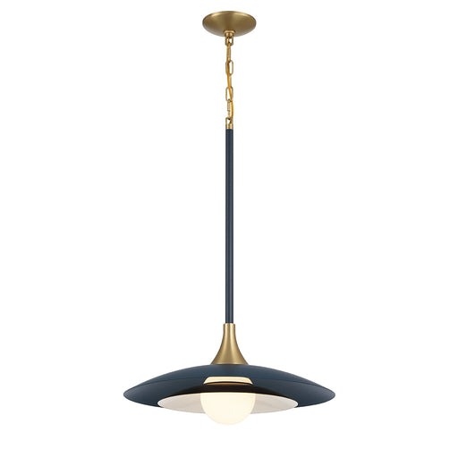 Eurofase 46441-027 Welsh 18" Matte Blue LED Pendant Light