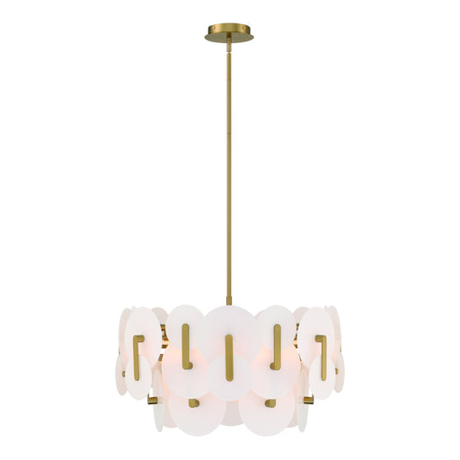 Eurofase 47209-015 Nuvola 24" Gold LED Chandelier