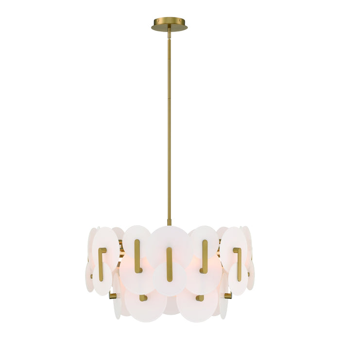 Eurofase 47209-015 Nuvola 24" Gold LED Chandelier