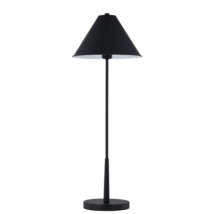 Forty West Designs 71307 Pippa Buffet Lamp with Black Metal Shade