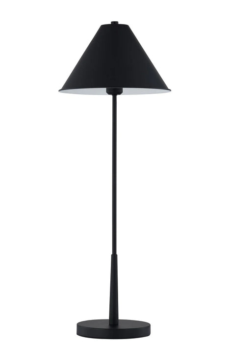 Forty West Designs 71307 Pippa Buffet Lamp with Black Metal Shade