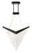 Eurofase 47187-023 Vivien 32" Matte Black LED Chandelier
