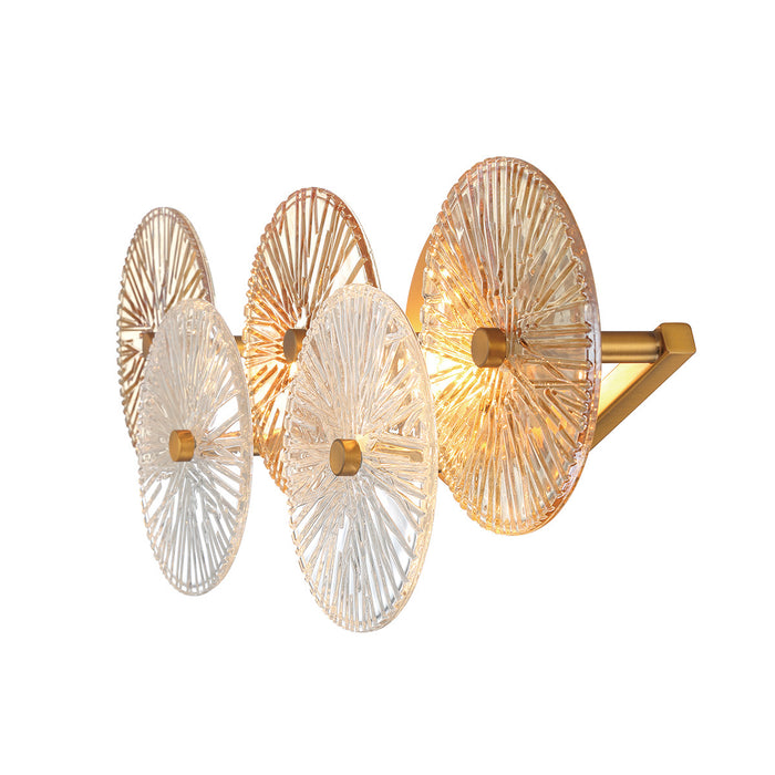 Eurofase 45700-019 Sue-Anne 22" Matte Gold Vanity Light