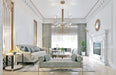Eurofase 48925-013 Iissa 40" Gold LED Chandelier