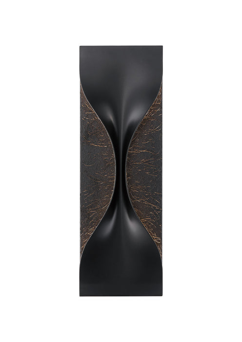 Eurofase 48972-017 Shayla 18" Sysal Gold Black Mix LED Outdoor Wall Light