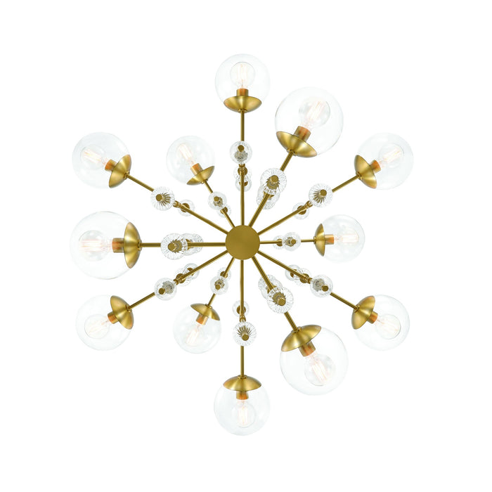 Eurofase 47223-011 Traiton 48" Gold Chandelier