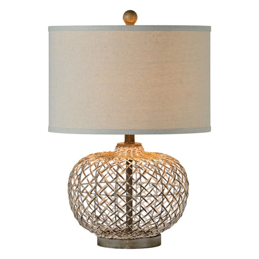 Table Lamp Forty West Designs 72511 Reggie Rattan Table Lamp Forty West Designs