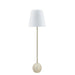 Floor Lamp Forty West Designs 725125 Nola Floor Lamp Gold & Travertine Forty West Designs