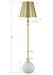 Buffet Lamp Forty West Designs 725180 Liberty Gold Buffet Lamp with Marble Base Forty West Designs