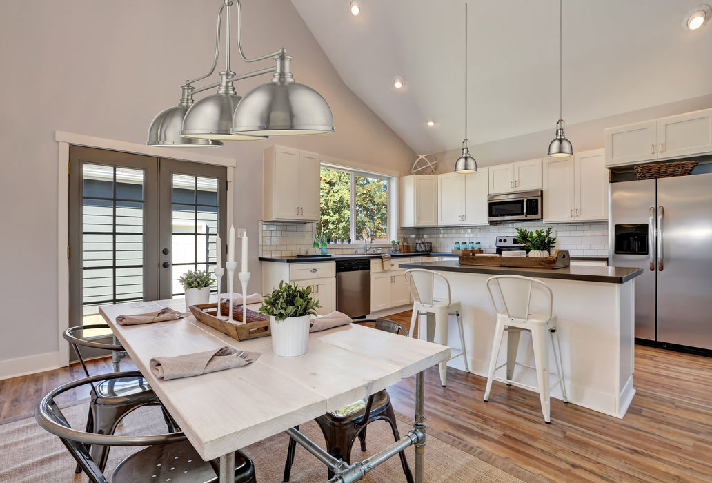 Pendant Z-Lite 725MP-BN Brushed Nickel Melange 1 Light Pendant Z-Lite