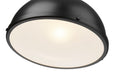Pendant Z-Lite 725P12-MB Matte Black Melange 1 Light Pendant Z-Lite