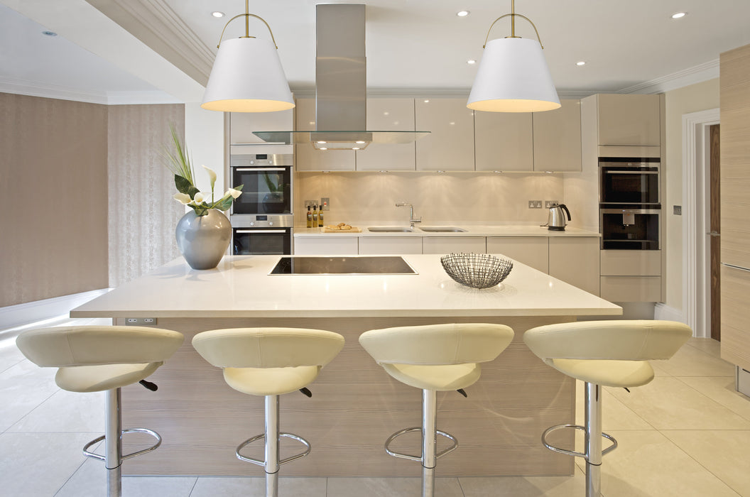 Pendant Z-Lite 726P18-MW+HBR Matte White + Heritage Brass Z-Studio 1 Light Pendant Z-Lite