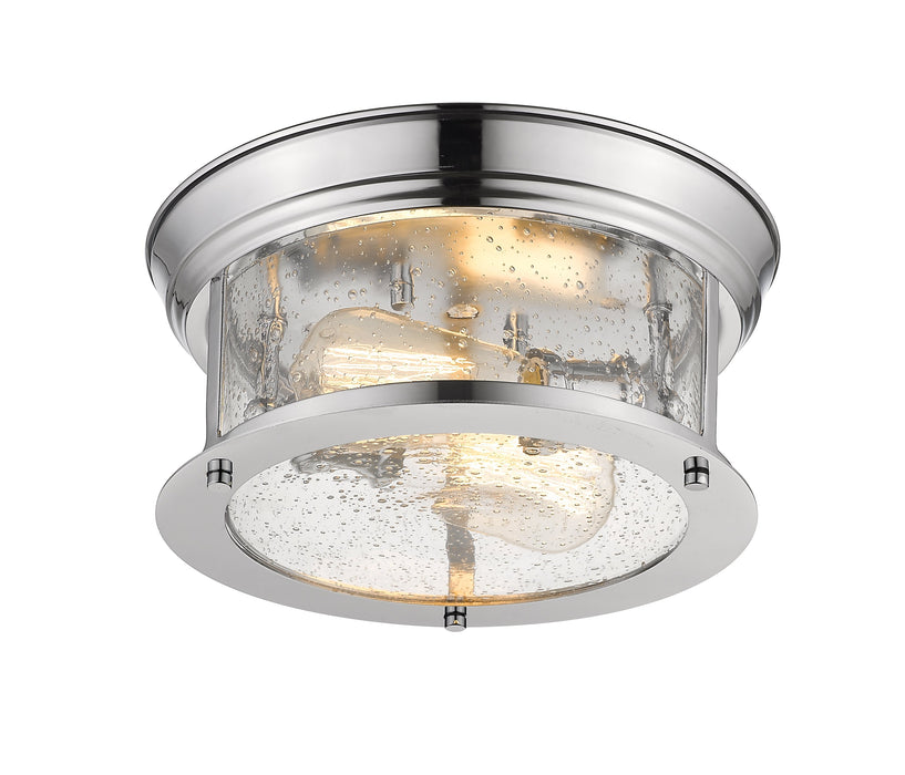 Flush Mount Z-Lite 727F10-CH Chrome Sonna 2 Light Flush Mount Z-Lite