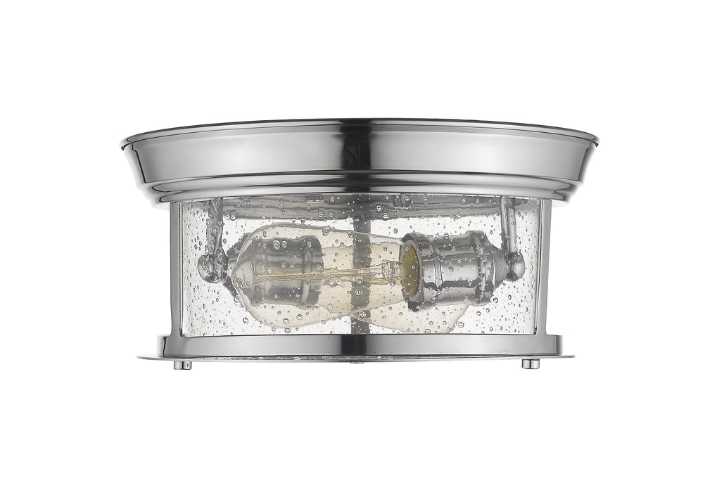 Flush Mount Z-Lite 727F10-CH Chrome Sonna 2 Light Flush Mount Z-Lite