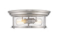 Flush Mount Z-Lite 727F13-BN Brushed Nickel Sonna 2 Light Flush Mount Z-Lite