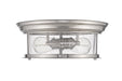 Flush Mount Z-Lite 727F13-BN Brushed Nickel Sonna 2 Light Flush Mount Z-Lite