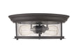 Flush Mount Z-Lite 727F13-BRZ Bronze Sonna 2 Light Flush Mount Z-Lite
