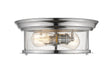 Flush Mount Z-Lite 727F13-CH Chrome Sonna 2 Light Flush Mount Z-Lite