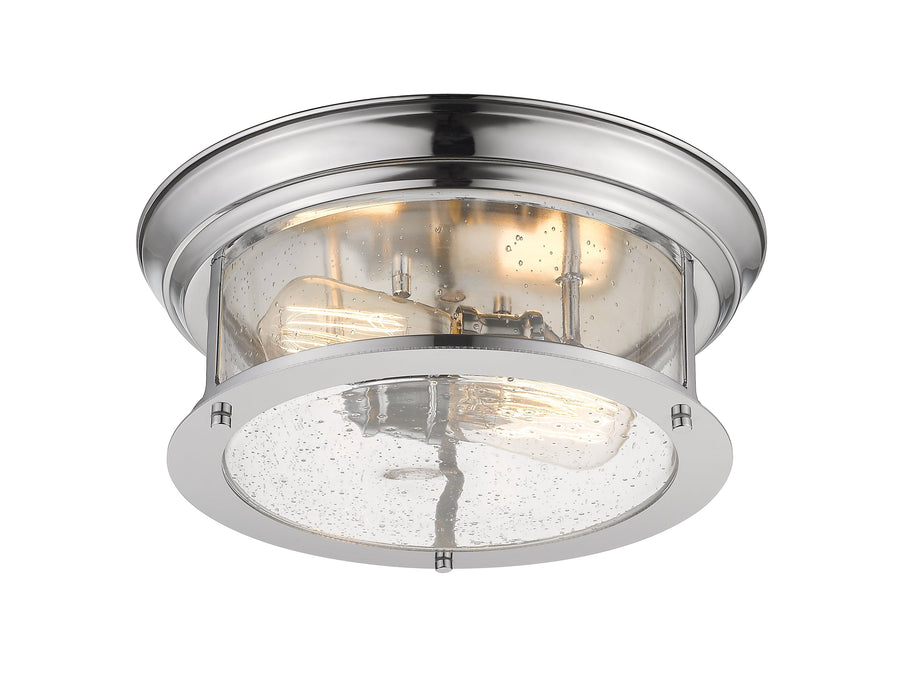 Flush Mount Z-Lite 727F13-CH Chrome Sonna 2 Light Flush Mount Z-Lite