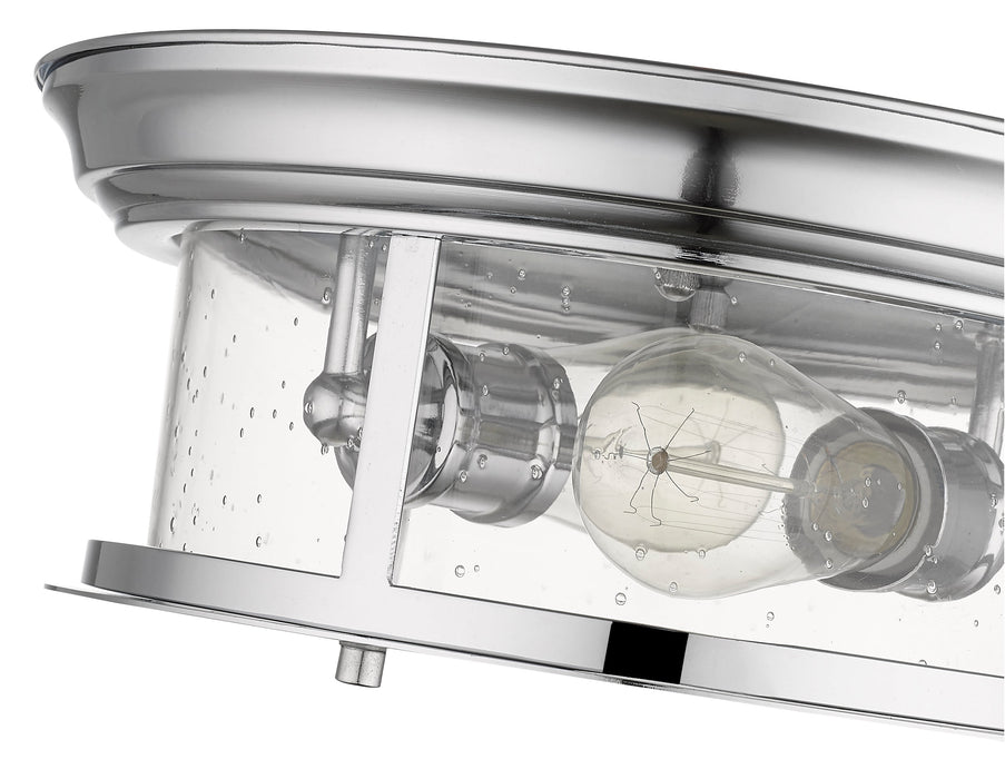 Flush Mount Z-Lite 727F13-CH Chrome Sonna 2 Light Flush Mount Z-Lite