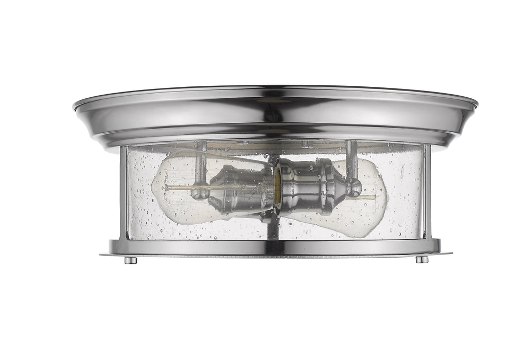 Flush Mount Z-Lite 727F13-CH Chrome Sonna 2 Light Flush Mount Z-Lite