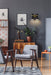 Wall Sconce Z-Lite 728-2S-MB-HBR Matte Black + Heritage Brass Soriano 2 Light Wall Sconce Z-Lite