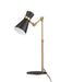 Table Lamp Z-Lite 728TL-MB-HBR Matte Black + Heritage Brass Soriano 1 Light Table Lamp Z-Lite