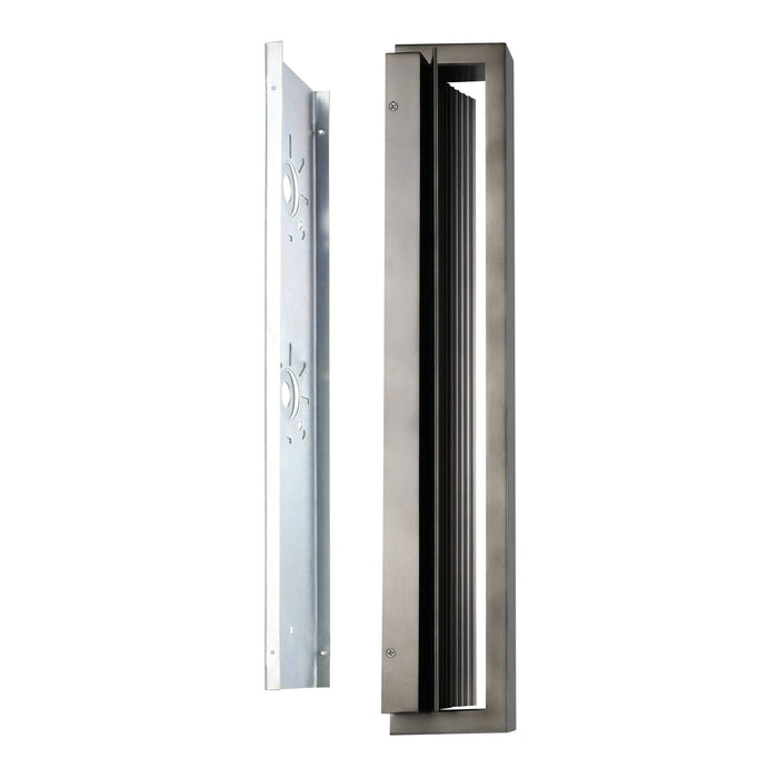 Exterior Wall Sconce Thesis 207136A Jubilee 24 inch Forged Bronze 5CCT LED Exterior Wall Sconce THESIS