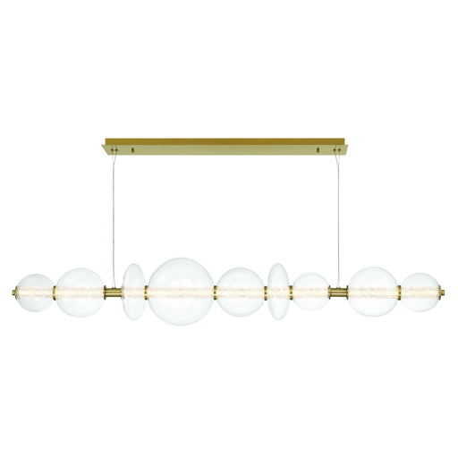 Eurofase 47257-016 Atomo 74" Gold LED Chandelier