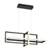 Eurofase 39323-019 Bordo 38" Matte Black LED Chandelier